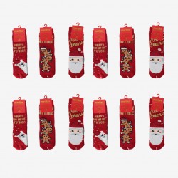 CALZE ANTISCIVOLO NATALIZIE BAMBINO MERITEX 4380N