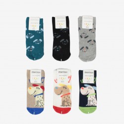 CALZINI ANTISCIVOLO BABY MASCHIO 4473 MERITEX