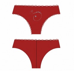 BRASILIANA NATALIZIO DONNA ND523 ROSSOPORPORA