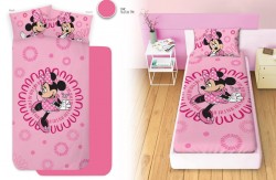 COMPLETO LETTO MINNIE BAMBINA 1174 DISNEY