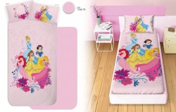 COMPLETO LETTO PRINCIPESSE BAMBINA 1176 DISNEY