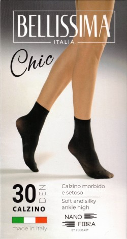 CALZINO CORTO NANOFIBRA 30 DENARI BELLISSIMA