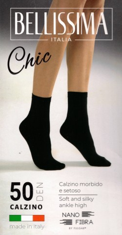 CALZINO CORTO NANOFIBRA 50 DENARI BELLISSIMA