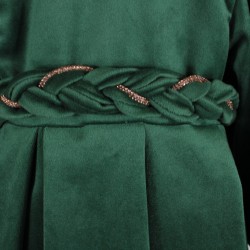 ABITO NATALIZIO IN VELLUTO BAMBINA KLAIADI KD21991