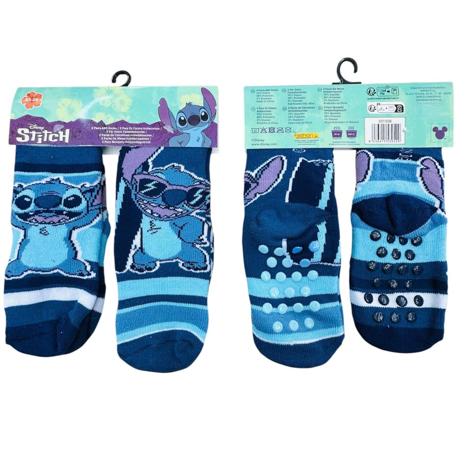 CALZINI ANTISCIVOLO STITCH LIL24-2217 CALZINI ANTISCIVOLO STITCH LIL24-2217