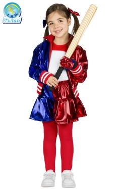 COSTUME DI CARNEVALE BABY DA CRAZY QUEEN BABY 0787 PEGASUS