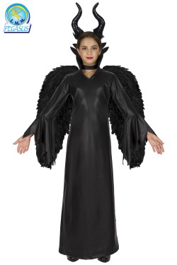 COSTUME DI CARNEVALE BAMBINO/A DA MALEFICA LUSSO BAMBINA 1881 PEGASUS