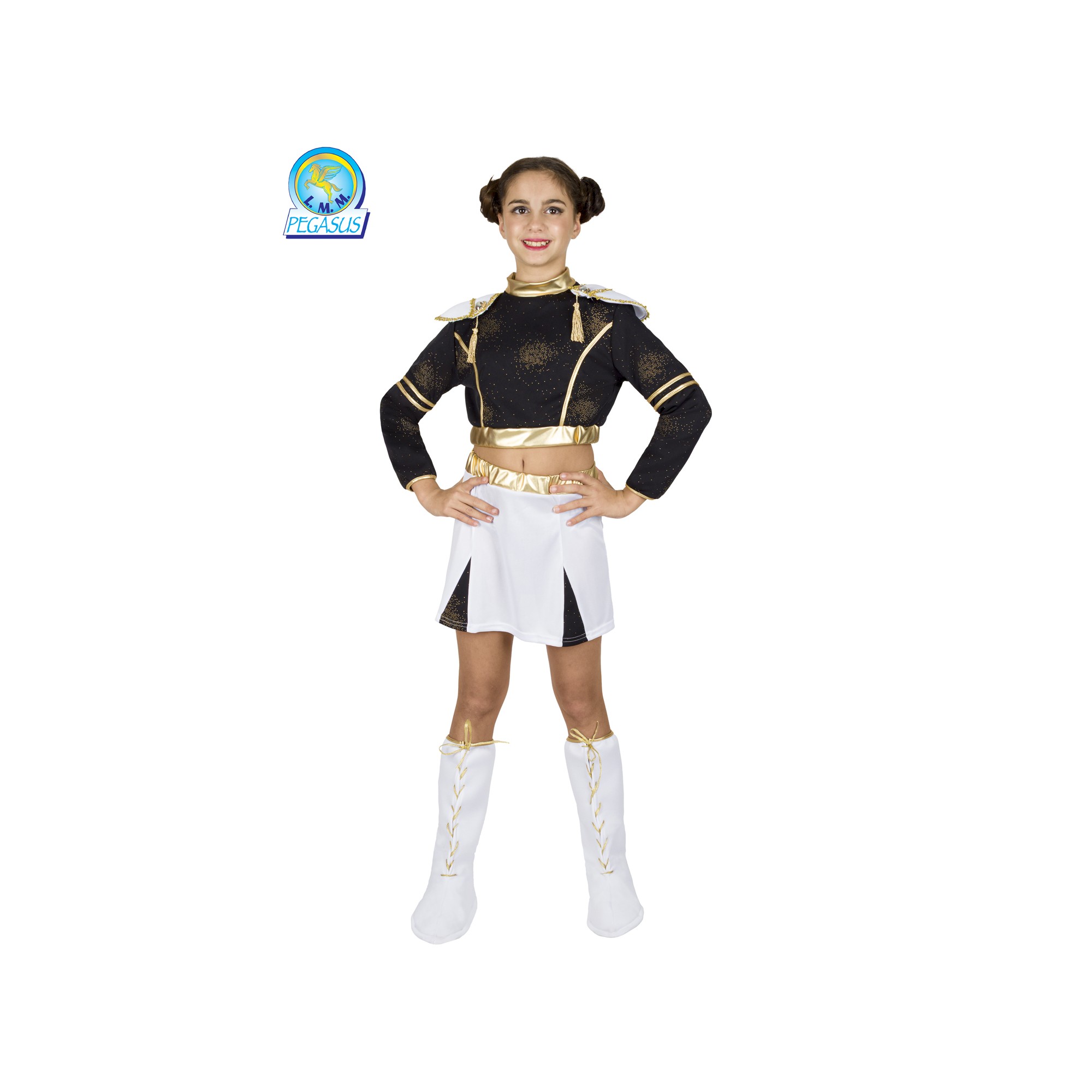 COSTUME DI CARNEVALE BAMBINO/A DA CACCIATRICE DI DEMONI BAMBINA 1967 PEGASUS