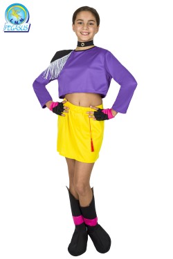 COSTUME DI CARNEVALE BAMBINO/A DA POP STAR BAMBINA 1968 PEGASUS