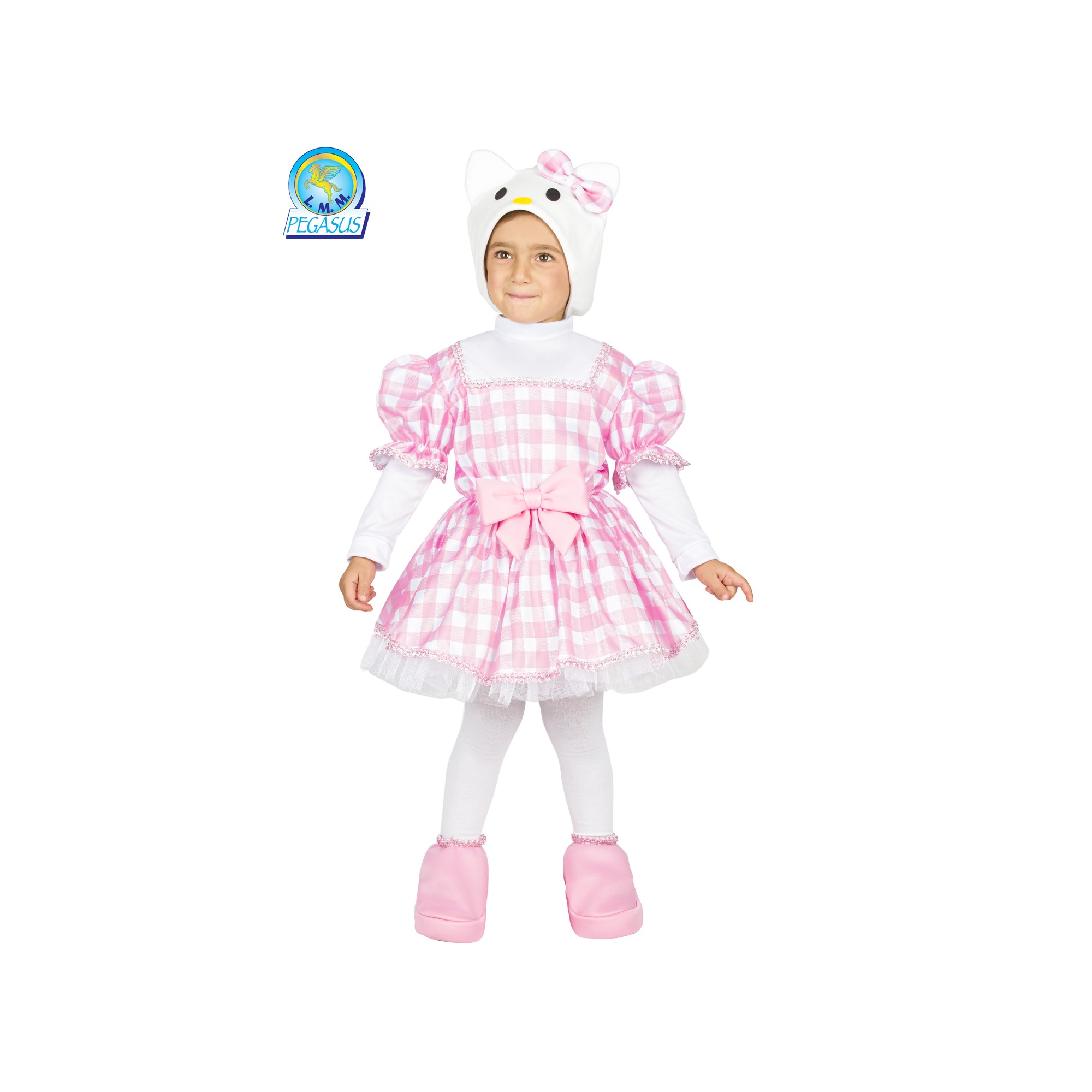 COSTUME DI CARNEVALE BABY DA PICCOLA GATTINA GLAMOUR PRIMIPASSI 2146 PEGASUS
